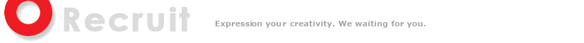 Recruit: Expression your creativity. We waiting for you.